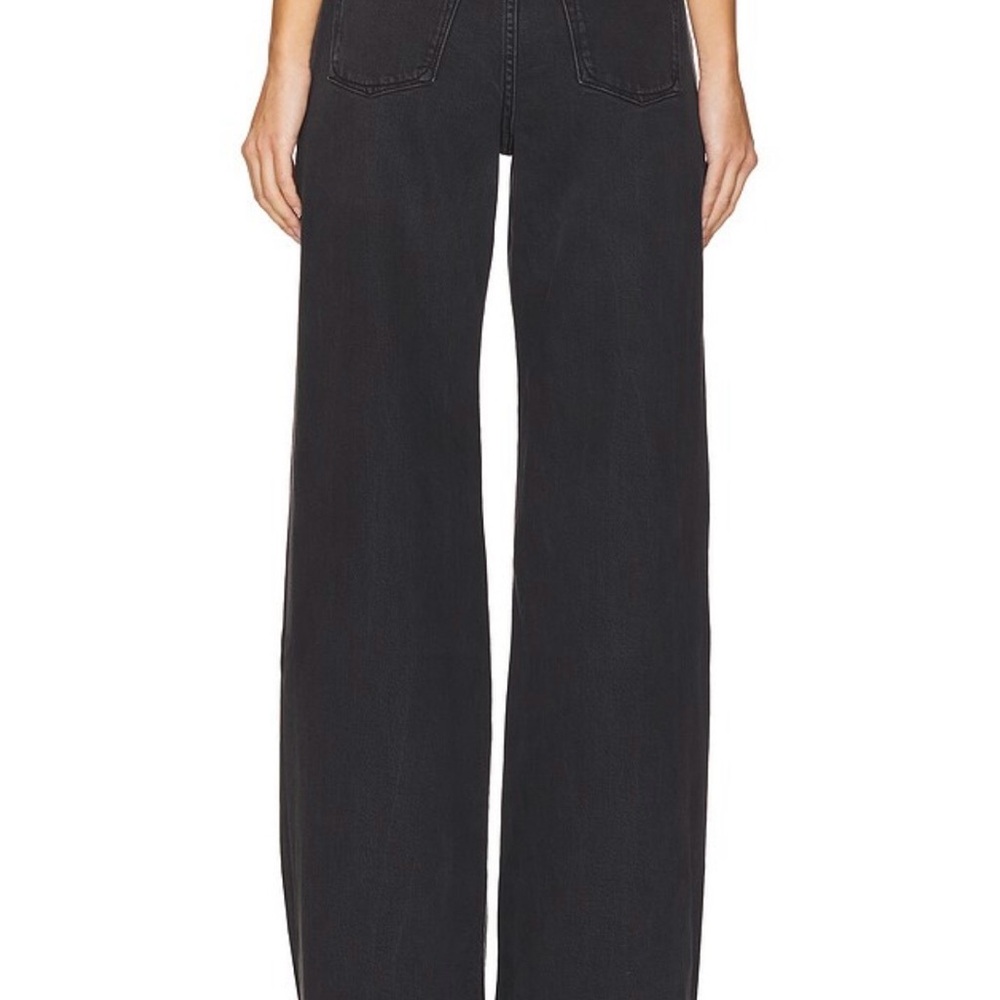 NWOT good American good standard ease jeans in black
